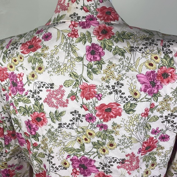 JM Collection Spring Floral Print Blazer - Picture 10 of 10